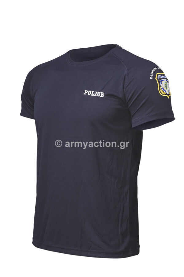 Αντιιδρωτική Μπλούζα Police Μπλε | Greek Forces